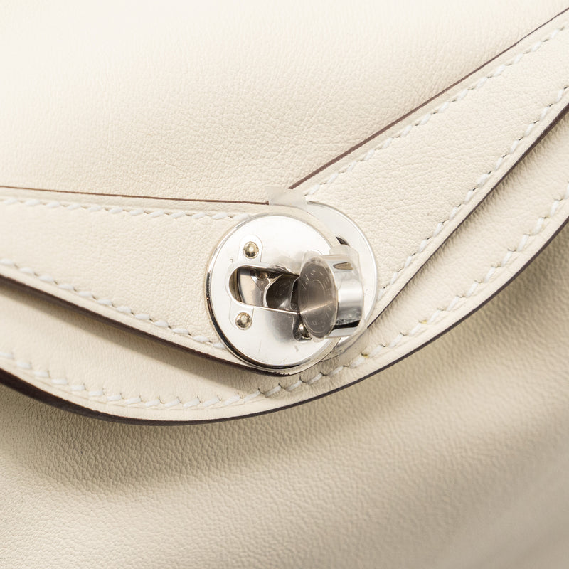 Hermes mini lindy swift Nata / lime SHW stamp B