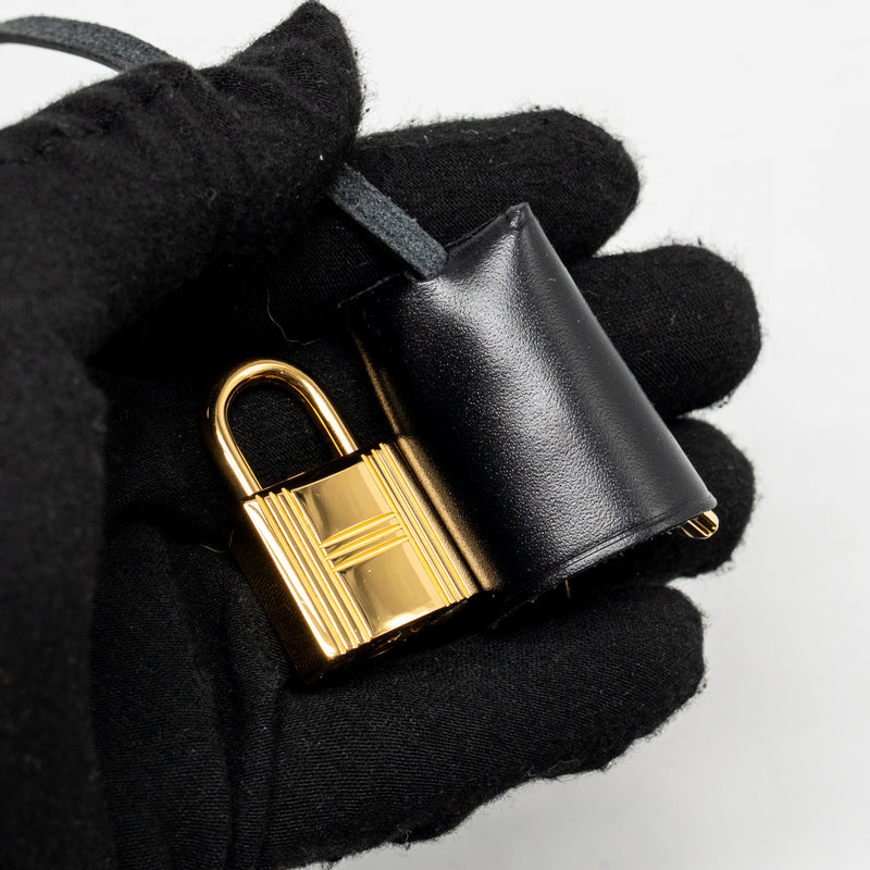 Hermes Herbag 31 Zip Bag Canvas/Hunter Leather Black GHW Stamp B