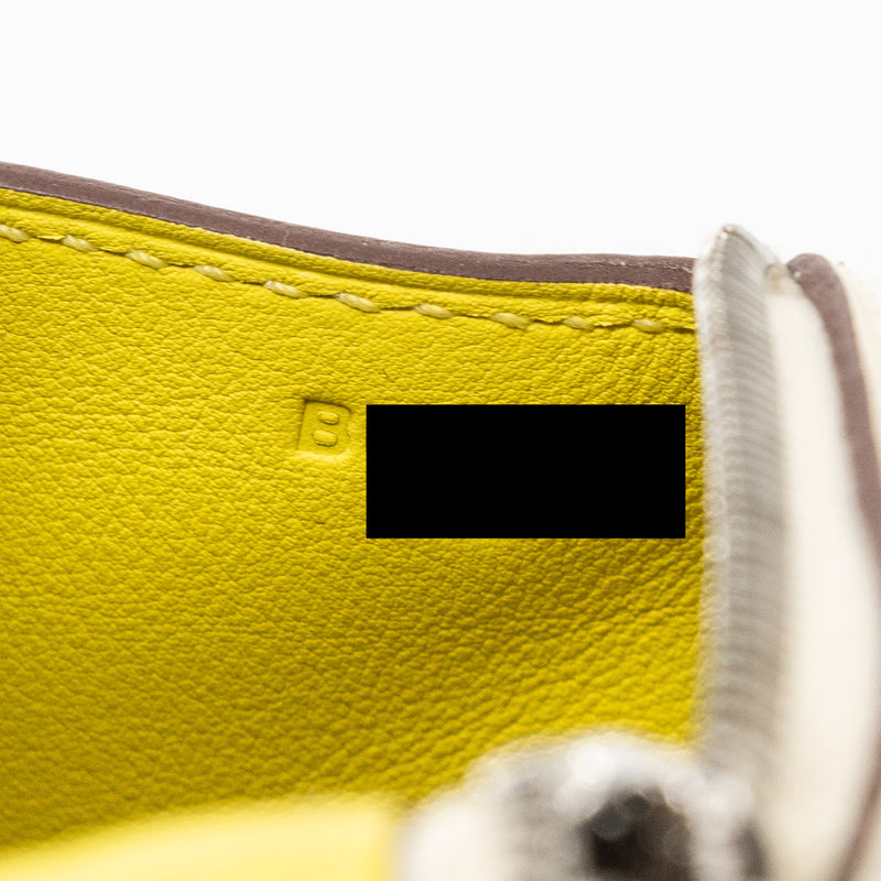 Hermes mini lindy swift Nata / lime SHW stamp B