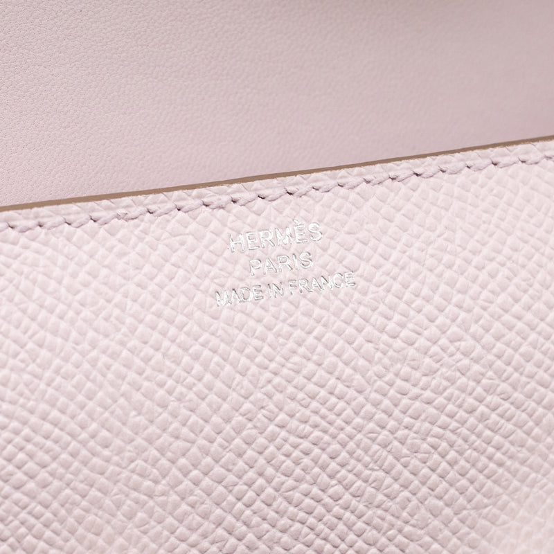 Hermes Constance Elan Epsom Mauve Pale GHW Stamp W