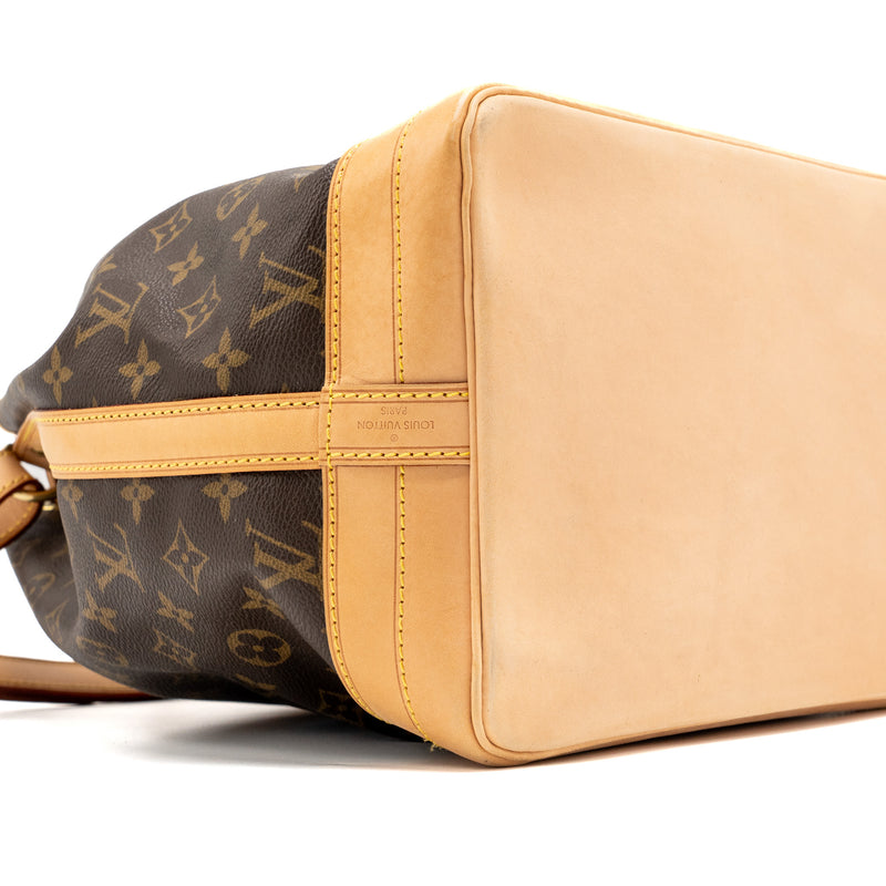 Louis Vuitton noe bucket bag monogram canvas GHW