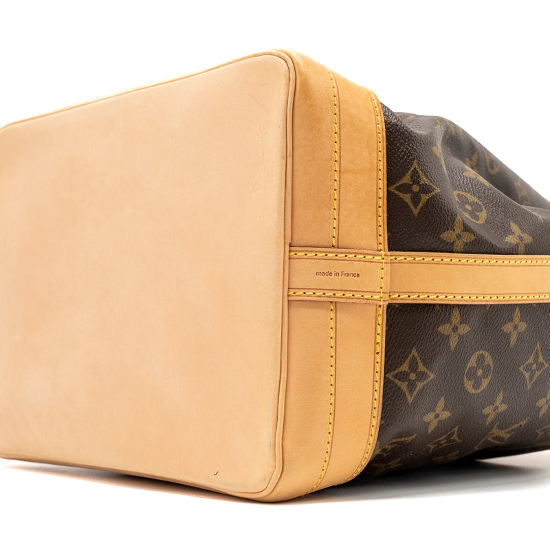 Louis Vuitton noe bucket bag monogram canvas GHW