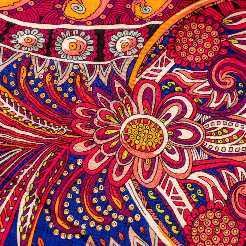 Hermes 140 Scarf Cashmere / Silk Multicolour