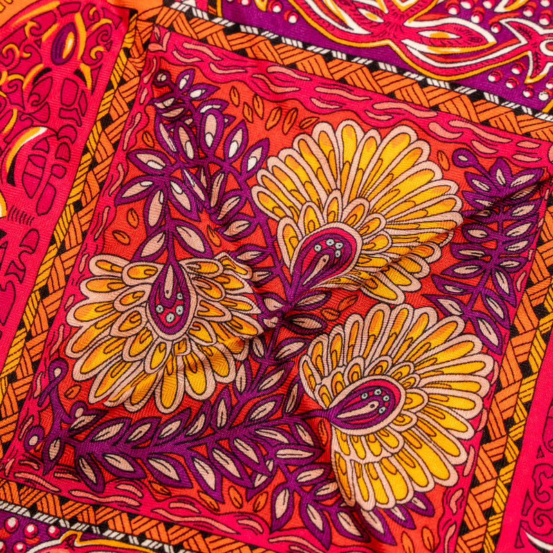 Hermes 140 Scarf Cashmere / Silk Multicolour