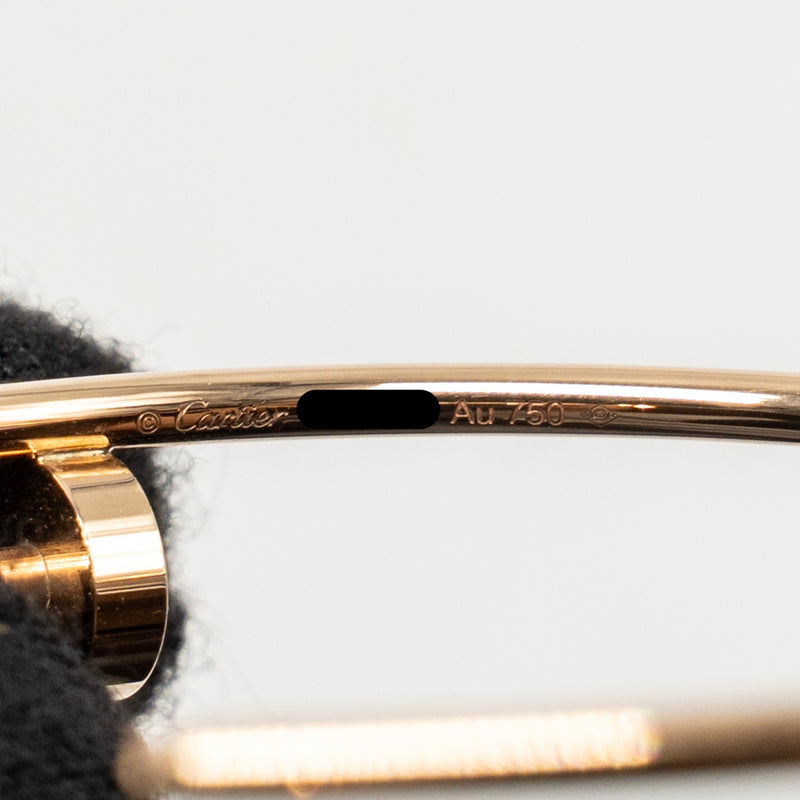 Cartier Juste Un Clou Hoop Earrings, Large Model, Rose Gold