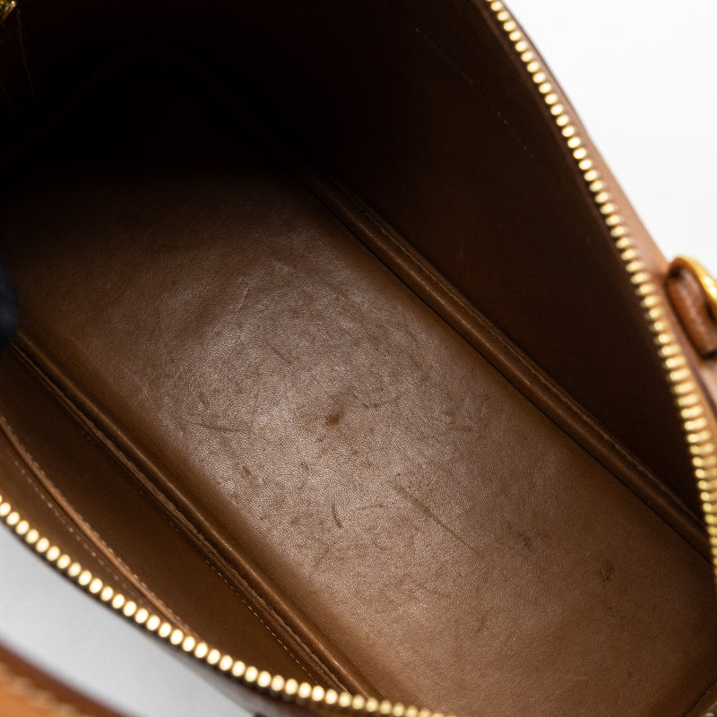 Hermes Bolide 31 Epsom Gold GHW Stamp Circle Z