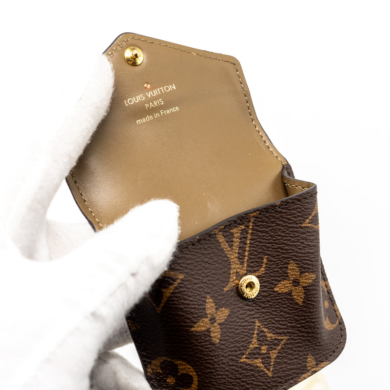 Louis Vuitton utility crossbody bag monogram canvas GHW