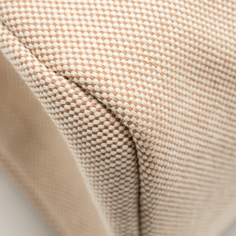 Hermes Herbag Zip 31 Toile H En Relief Brides Gala Nat Sable/Ecru Beige SHW Stamp Z