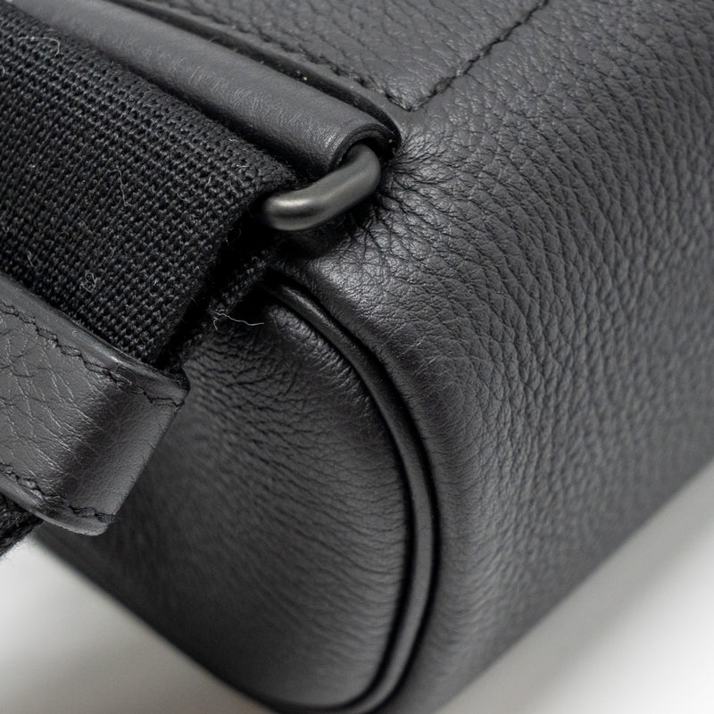 Hermes Hac A Dos PM Backpack Togo SO Black Stamp K