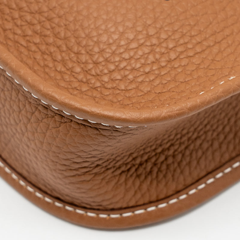 Hermes Mini Evelyne Clemence Gold GHW Stamp K
