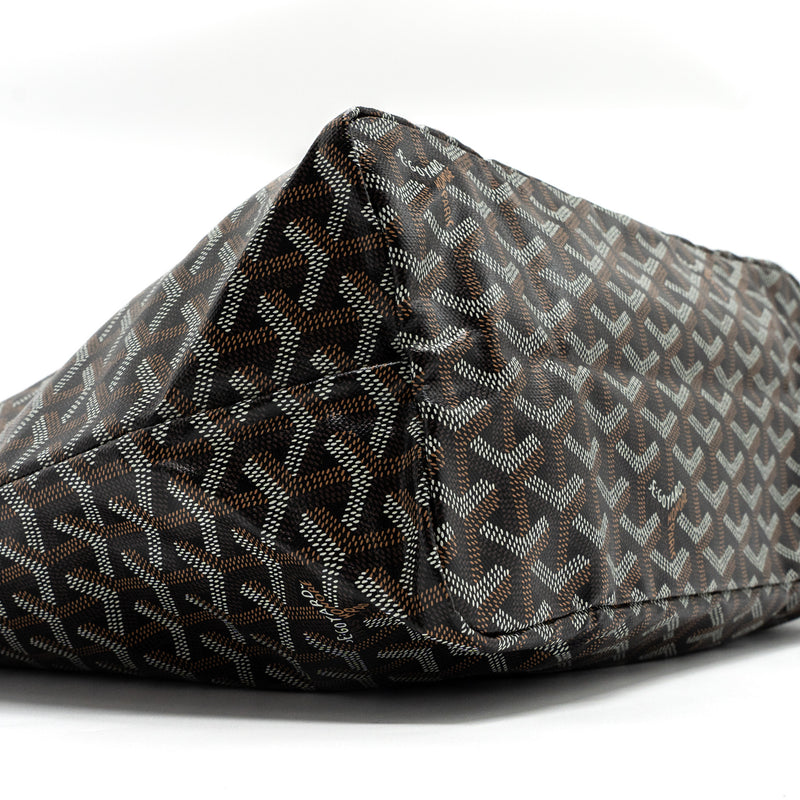 Goyard Saint Louis pm tote bag goyardine canvas brown/ multicolour