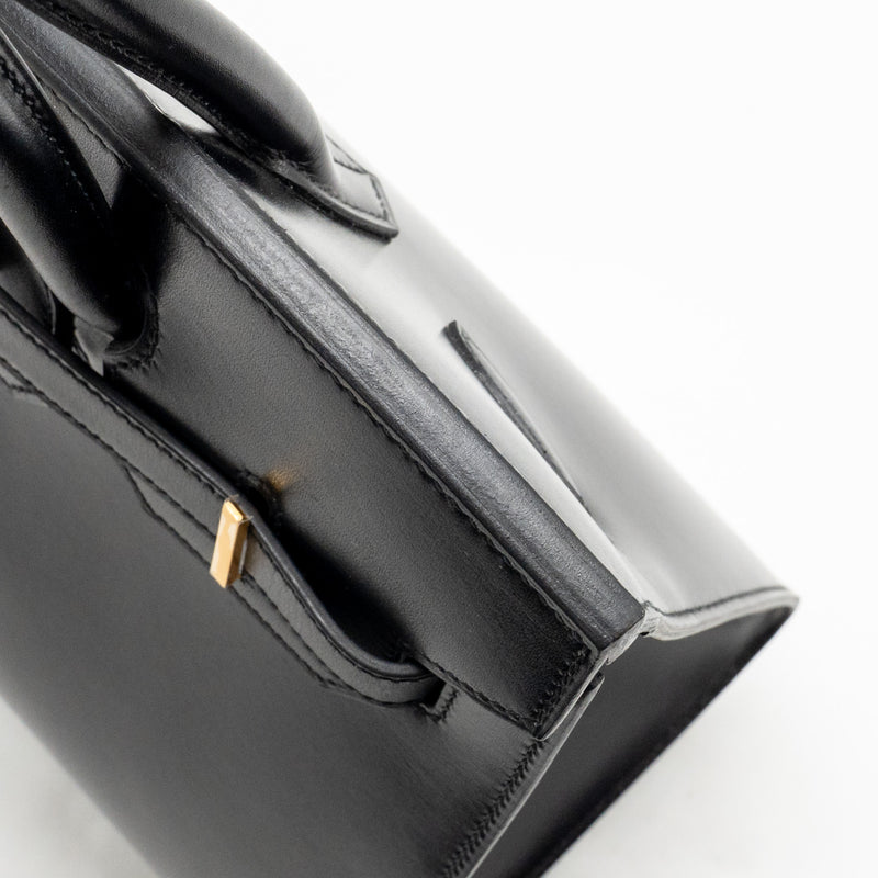 Hermes Birkin 30 Box Black GHW Stamp B