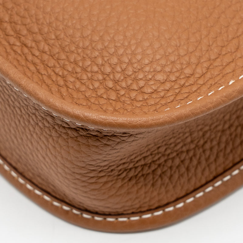 Hermes Mini Evelyne Clemence Gold GHW Stamp K