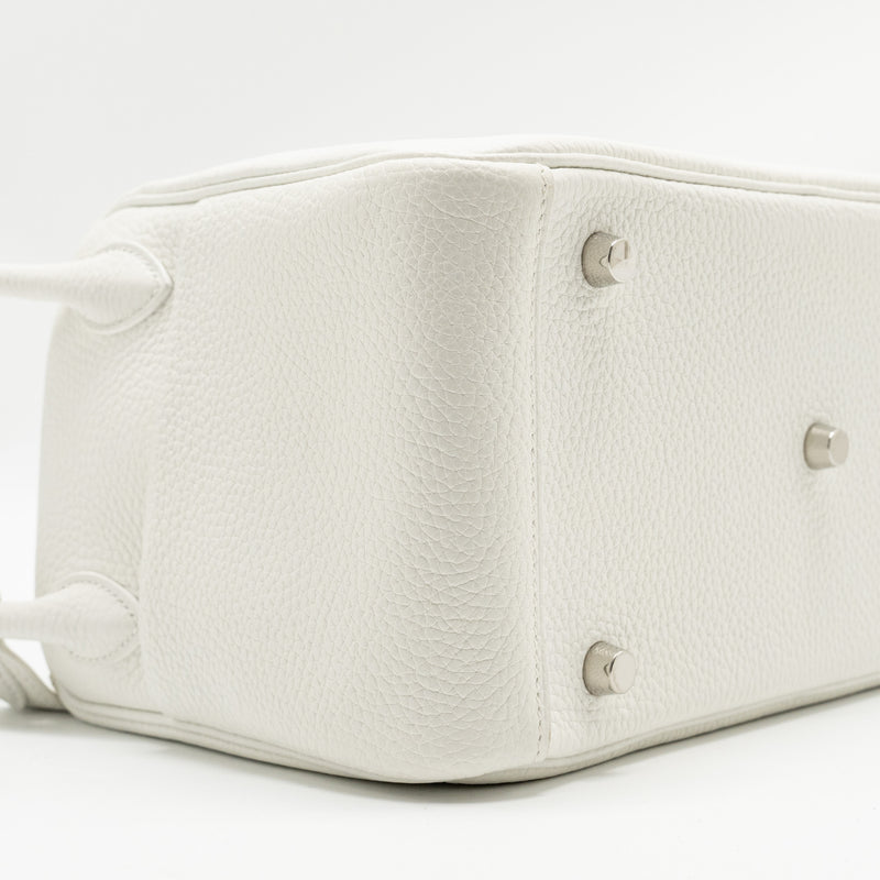 Hermes Lindy 26 Clemence Blanc SHW Stamp Y