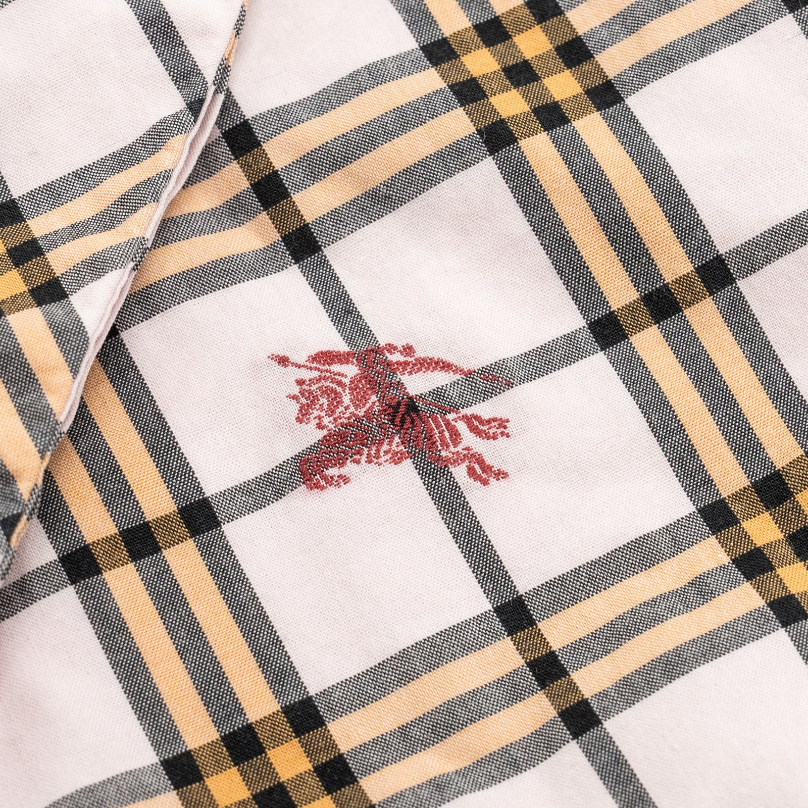 Burberry Size UK4 Checked Belted Shirt Dress Cotton Pink