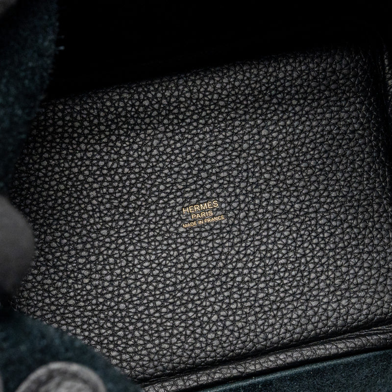 Hermes Picotin 18 Lock Bag Clemence Black GHW Stamp B