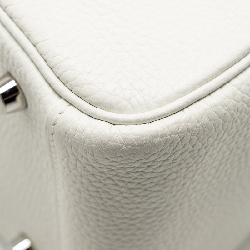 Hermes Lindy 26 Clemence Blanc SHW Stamp Y