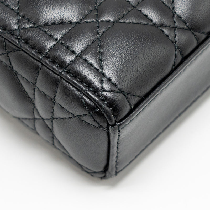 Dior Small Lady D-Joy Bag Cannage Lambskin Black LGHW