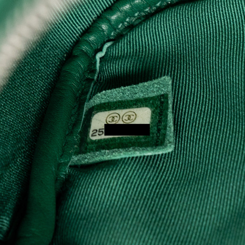 Chanel Small Camera Bag Calfskin Green SHW