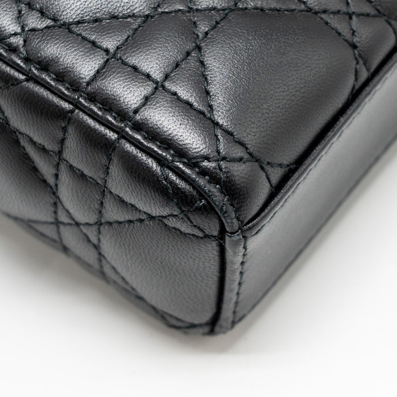 Dior Small Lady D-Joy Bag Cannage Lambskin Black LGHW