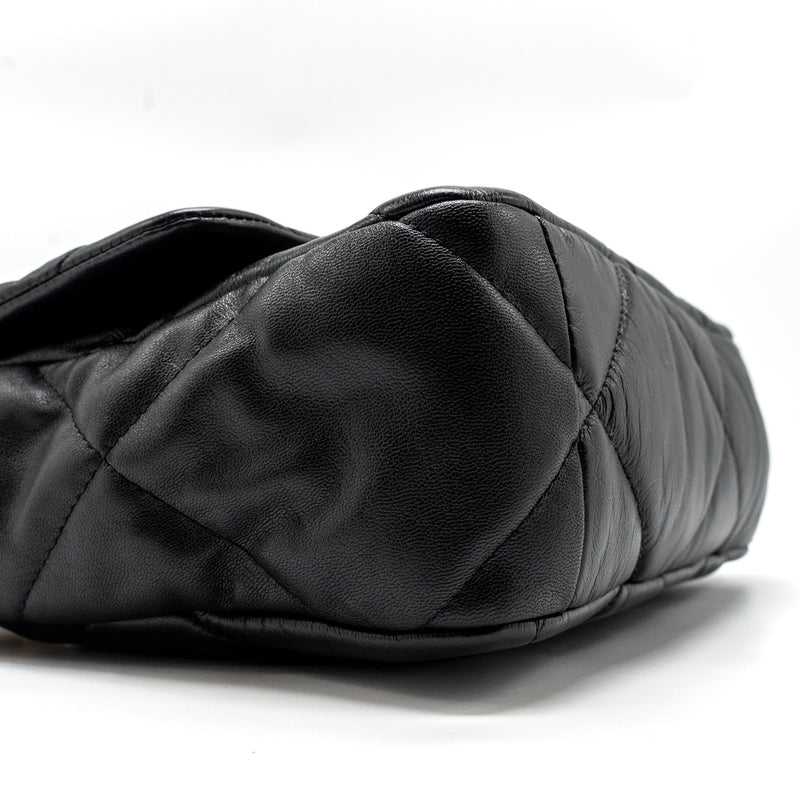 Chanel medium 19 bag goatskin black multicolour hardware