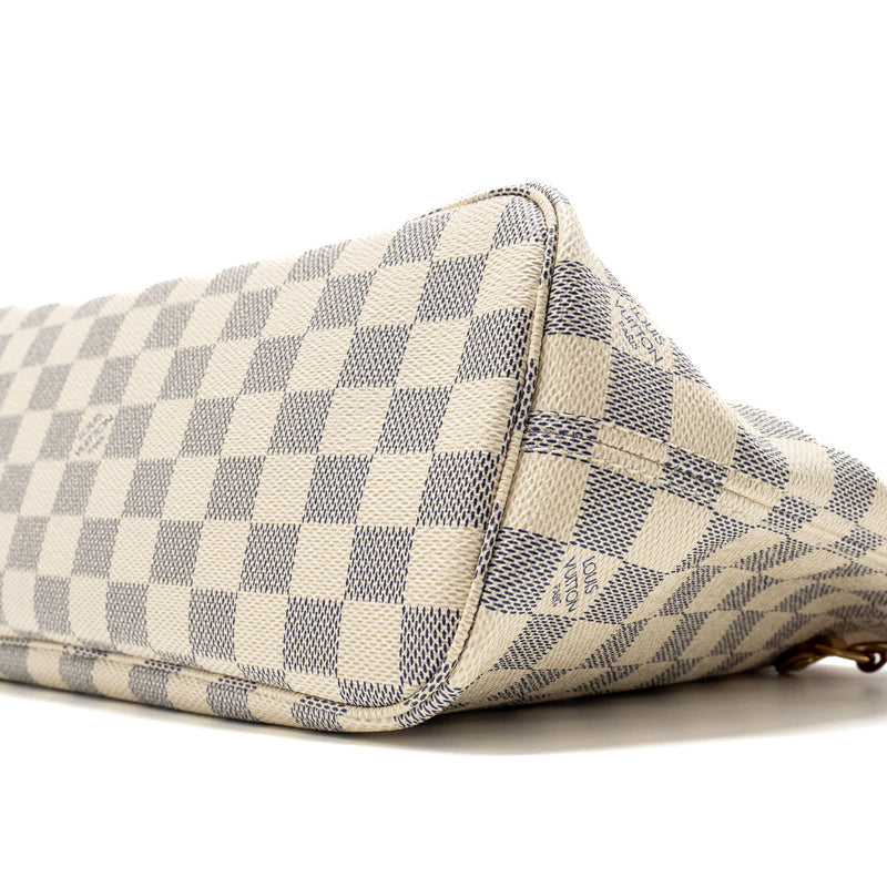 Louis Vuitton Neverfull PM Damier Azur GHW