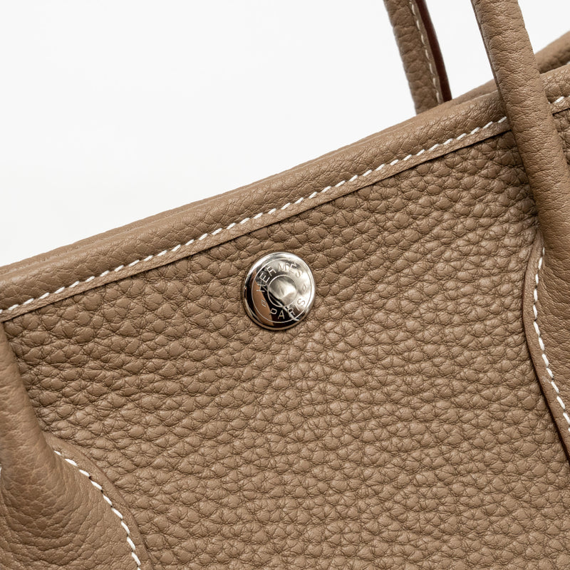 Hermes Garden Party 30 Negonda Etoupe SHW Stamp Z