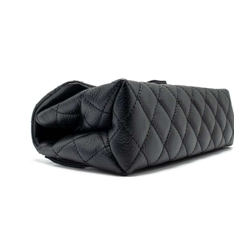 Chanel 2.55 reissue Belt bag grained calfskin black SHW