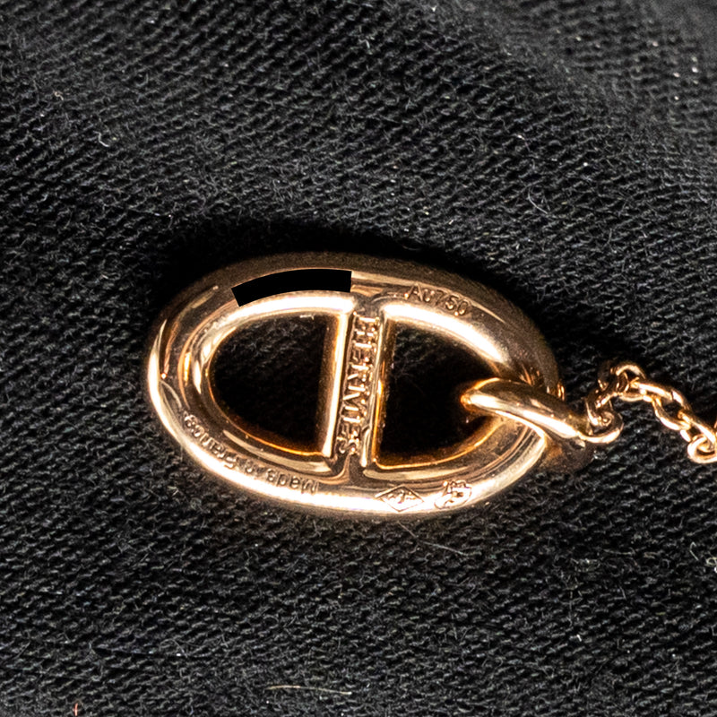 HERMES Farandole Earrings, Small Model Rose Gold