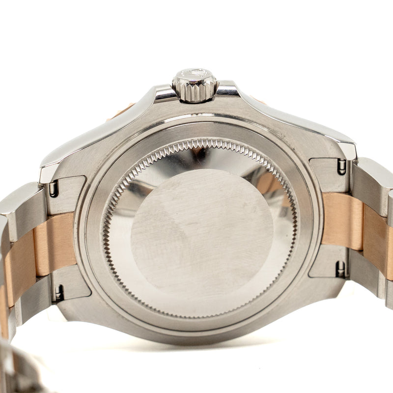 Rolex Yacht-Master 37 Oystersteel, Everose Gold Intense Black Dial Oyster Bracelet Model: 268621