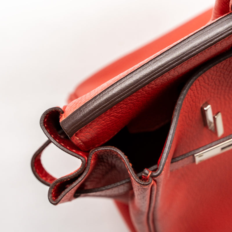Hermes birkin 30 togo rose Jaipur SHW stamp T