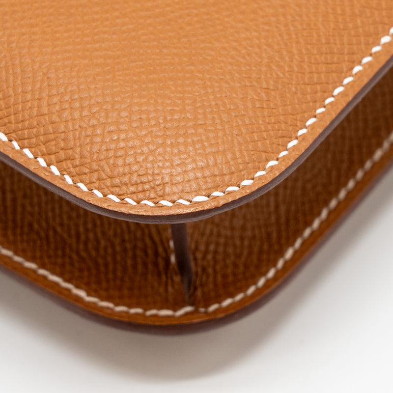 Hermes Constance Elan Epsom Gold SHW Stamp K