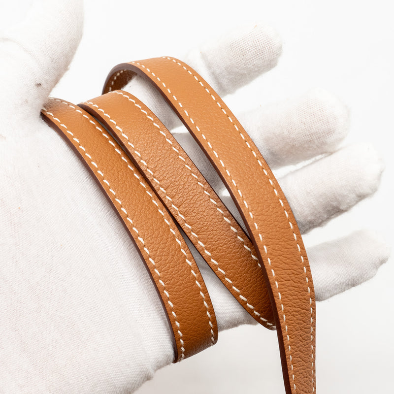 Hermes Roulis 23 Evercolor Gold GHW Stamp C