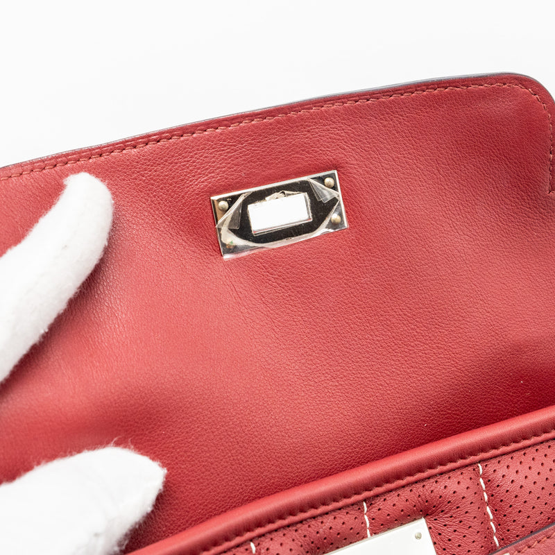Hermes Berline Mini Swift K1 Rouge Grenat SHW Stamp X