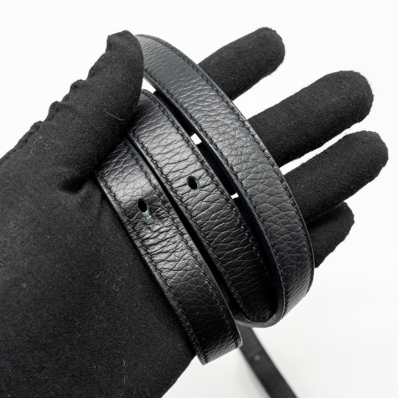 Hermes Halzan 31 Clemence Black GHW Stamp B