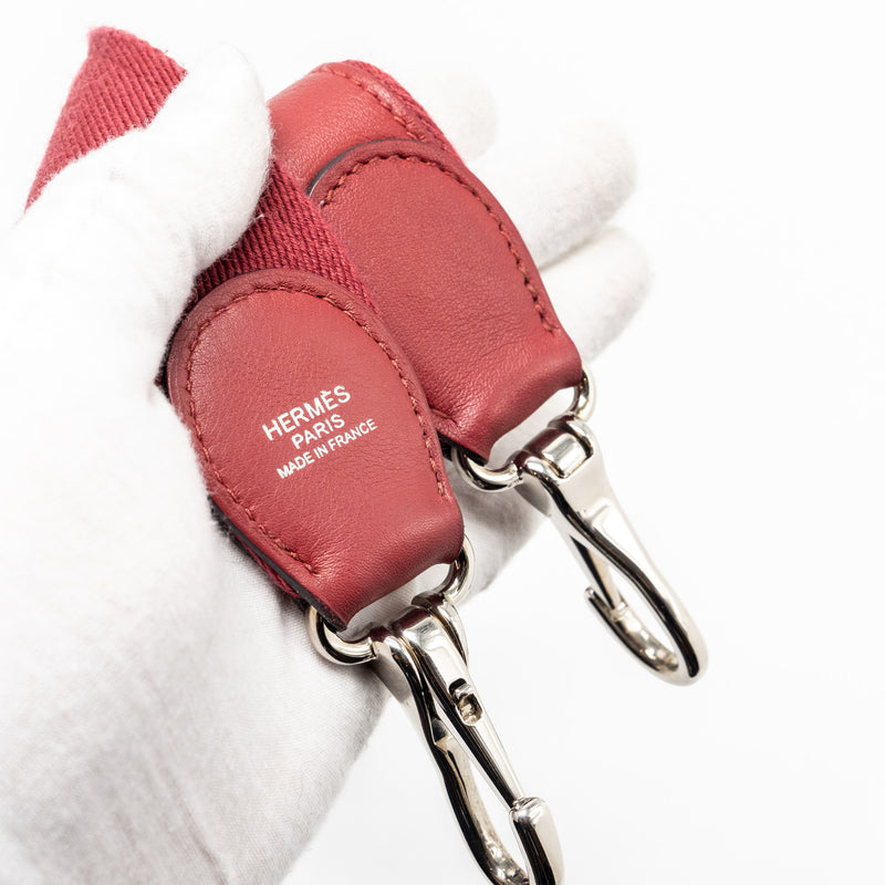 Hermes Berline Mini Swift K1 Rouge Grenat SHW Stamp X