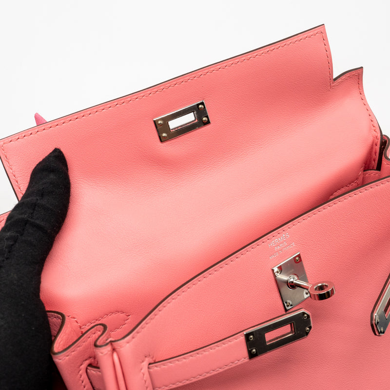 Hermes Kelly 25 Swift Rose Ete SHW stamp Y