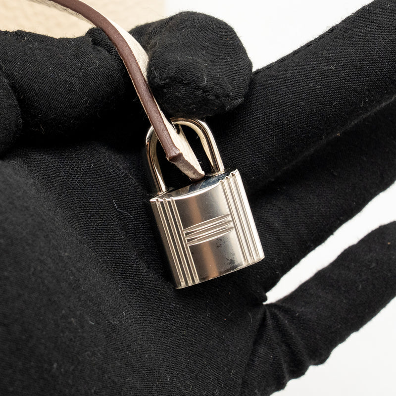 Hermes Picotin 18 Lock bag Clemence Nata SHW Stamp Z