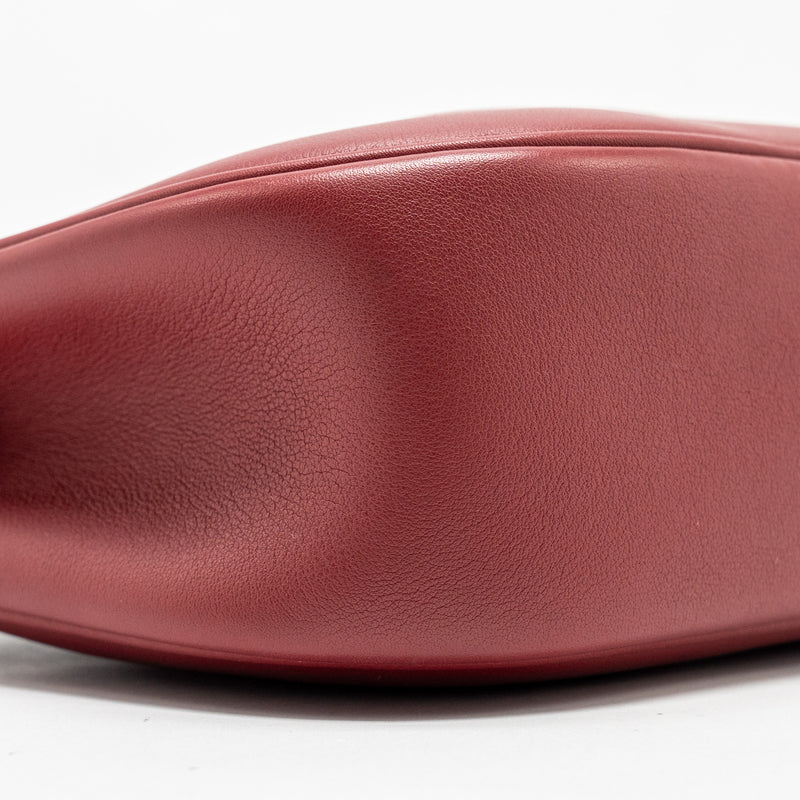 Hermes Berline Mini Swift K1 Rouge Grenat SHW Stamp X