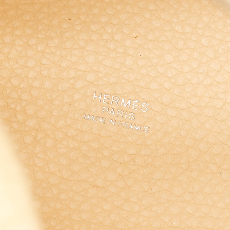 Hermes Picotin 18 Lock bag Clemence Nata SHW Stamp Z