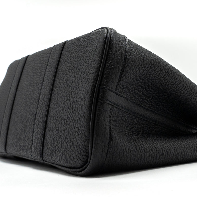 Hermes Garden Party 30 Negonda Black SHW Stamp U