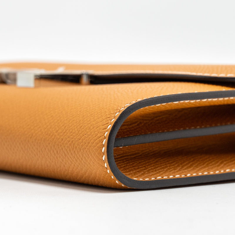 Hermes Constance To Go Epsom Toffee SHW Stamp B