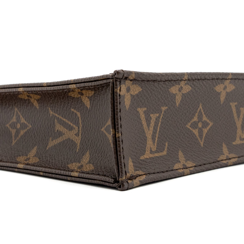 Louis Vuitton Petit Sac Plat Monogram Canvas GHW