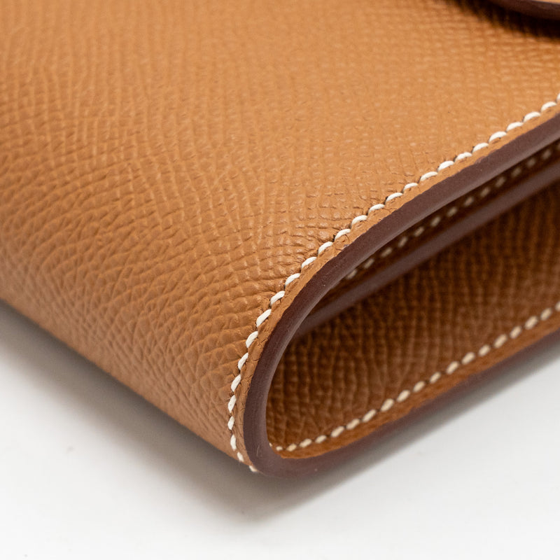 Hermes Constance To Go Epsom Gold SHW Stamp W