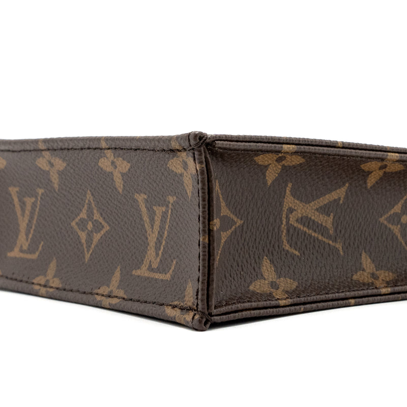 Louis Vuitton Petit Sac Plat Monogram Canvas GHW