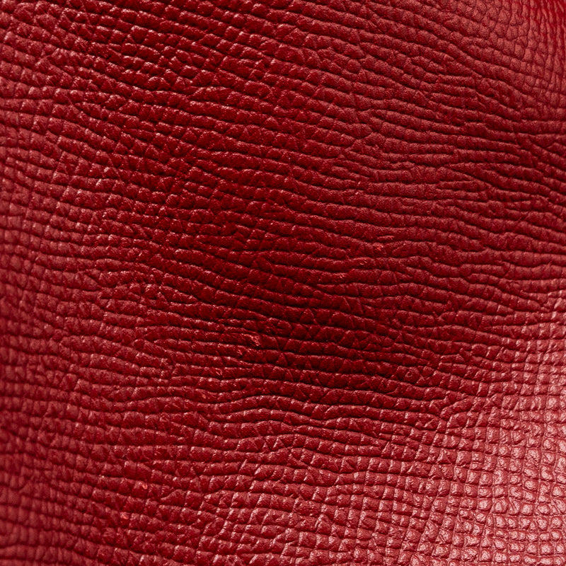 Hermes Birkin 30 Epsom Rouge Grenat GHW Stamp X