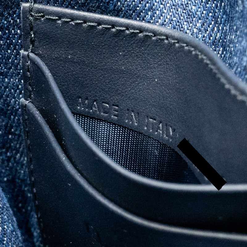 Dior DiorStar Oblique Hobo Bag Denim Blue GHW