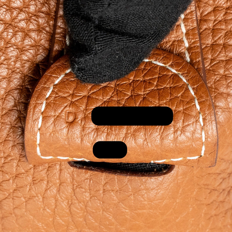 Hermes Evelyne 33 clemence gold GHW stamp D