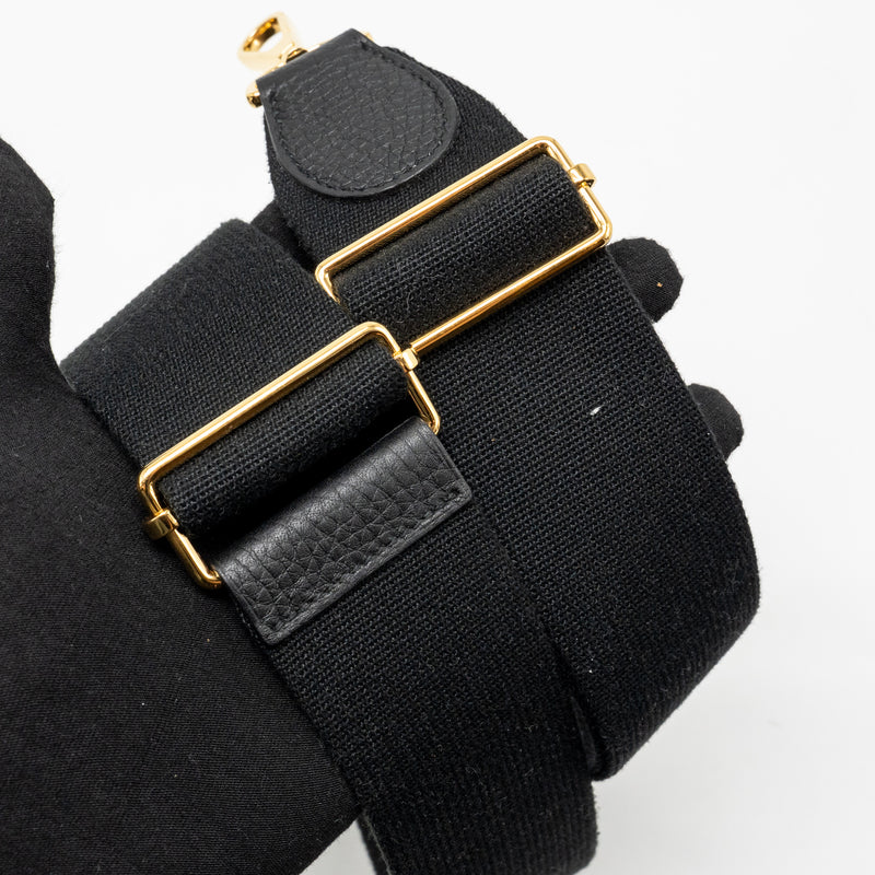 Hermes Evelyne 29 Clemence black GHW stamp Z