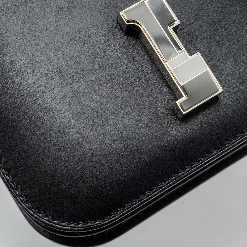 Hermes mini studio constance monsieur black SHW stamp Z